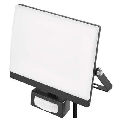 LED reflektor TAMBO EVO se senzorem pohybu, 30 W, 3000 lm, IP65, černý