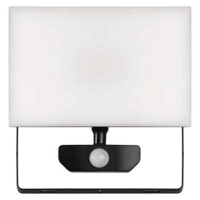 LED reflektor TAMBO se senzorem pohybu, 50 W, 5000 lm, černý