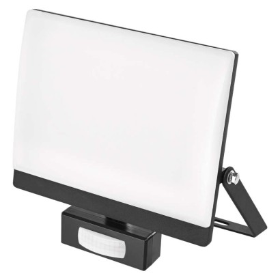 LED reflektor TAMBO EVO se senzorem pohybu, 50 W, 5000 lm, IP65, černý