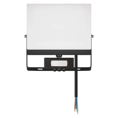 LED reflektor TAMBO EVO se senzorem pohybu, 50 W, 5000 lm, IP65, černý