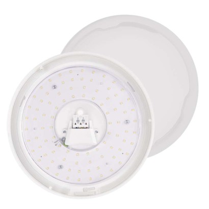 LED přisazené svítidlo TIVI, A CLASS, kruhové bílé 5,5W, IP44, neutrální bílá