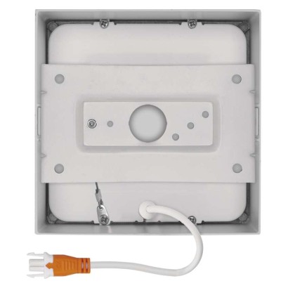 LED přisazené svítidlo NEXXO, čtvercové, bílé, 7,6W, neutrální bílá