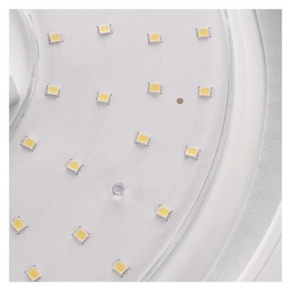 LED stropné svietidlo TIVI, A CLASS, okrúhle biele 12,5W, IP44, Neutrálna biela