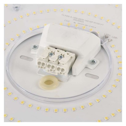 LED-Deckenleuchte TIVI, A CLASS, rund weiß 19W, IP44, Neutral Weiß