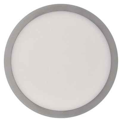 LED-Anbauleuchte NEXXO, rund, silber, 12,5W, mit Change CCT