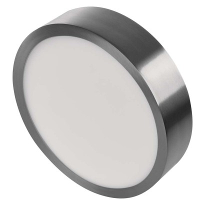 LED-Anbauleuchte NEXXO, rund, silber, 12,5W, mit Change CCT