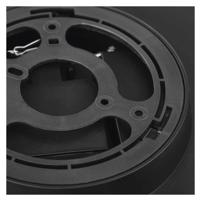 LED-Anbauleuchte DIONI rund, schwarz, 15W, mit Farbtemperatur-Änderung