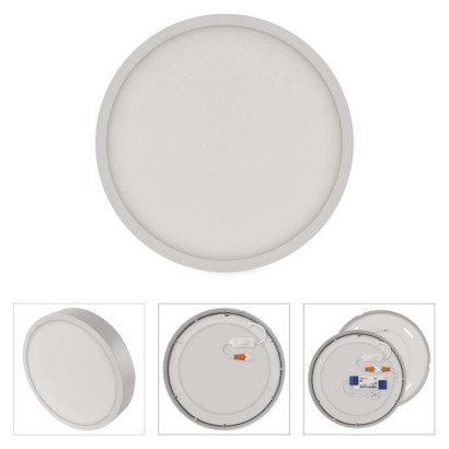 LED svítidlo NEXXO bílé, 22,5 cm, 21 W, teplá/neutrální bílá