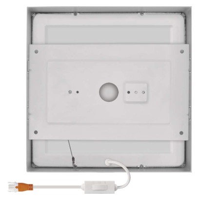 LED svítidlo NEXXO bílé, 22,5 x 22,5 cm, 21 W, teplá/neutrální bílá