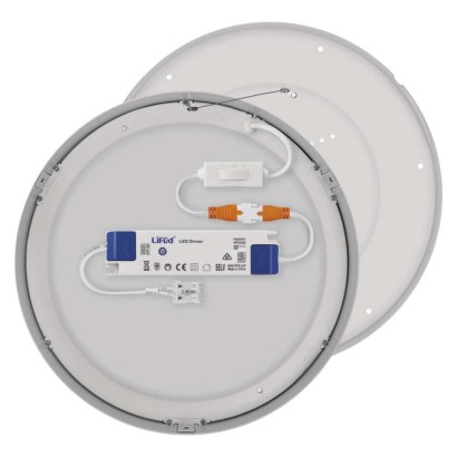 LED svítidlo NEXXO bílé, 30 cm, 28,5 W, teplá/neutrální bílá