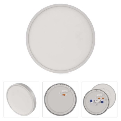 LED svítidlo NEXXO bílé, 30 cm, 28,5 W, teplá/neutrální bílá
