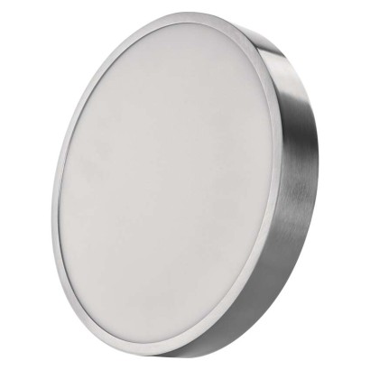 LED felületi lámpatest NEXXO, kerek, ezüst, 28,5W, CCT