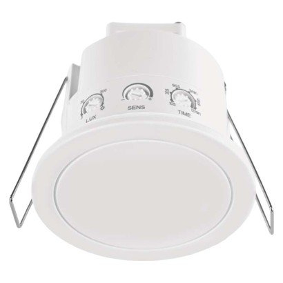 Mikrovlnné čidlo přítomnosti IP20 24GHZ 2000W, bílé