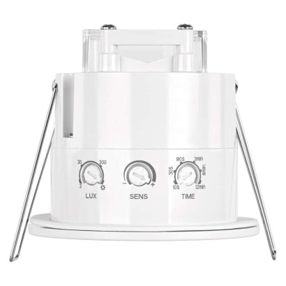 Mikrovlnné čidlo přítomnosti IP20 24GHZ 2000W, bílé