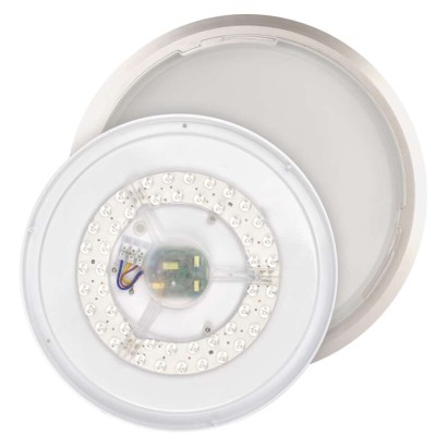 LED Deckenleuchte SABI, rund, 30W, dimmbar, warm/neut./kaltweiß