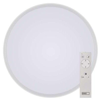 LED lámpatest LIVI 50 cm, 45 W, hideg-meleg fehér, távirányítóval szabályozható, dimmelhet
