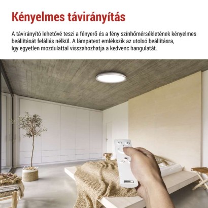 EMOS LED mennyezeti lámpa SABI 45W 2700lm dimm. állítható színhőmérséklet