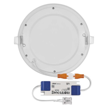 LED-Einbauleuchte NEXXO, rund, weiß, 12,5W, neutralweiß