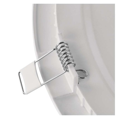 LED recessed luminaire NEXXO, round, white,  18W, warm white