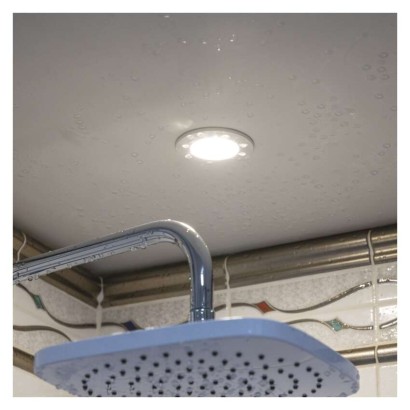 LED reflektor LORI bele barve, okrogel, 4,5W CCT