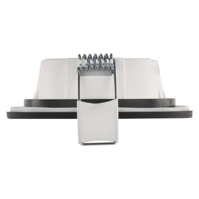 LED reflektor LORI črne barve, okrogel, 4,5W CCT
