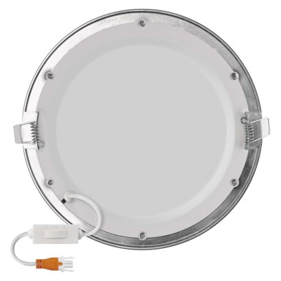LED-valgusti NEXXO hõbedane, 22,5 cm, 18 W, soe/neutraalne valge