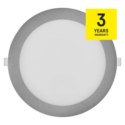 LED-valgusti NEXXO hõbedane, 22,5 cm, 18 W, soe/neutraalne valge