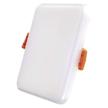 LED Einbauleuchte 100x100, quadr., weiss, 8W neutralw.,IP65