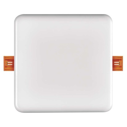 LED Einbauleuchte 125x125, quadr., weiss, 10 W neutralw.,IP65