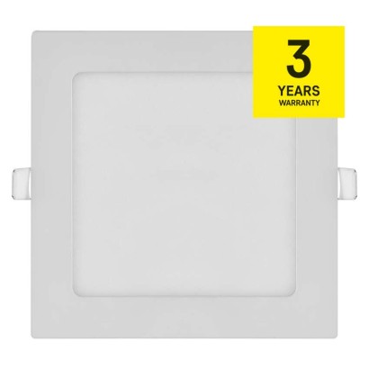 LED podhledové svítidlo NEXXO bílé, 17 x 17 cm, 12,5 W, teplá bílá
