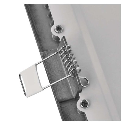 LED-Einbauleuchte NEXXO, quadratisch, silber, 12,5W, mit Change CCT