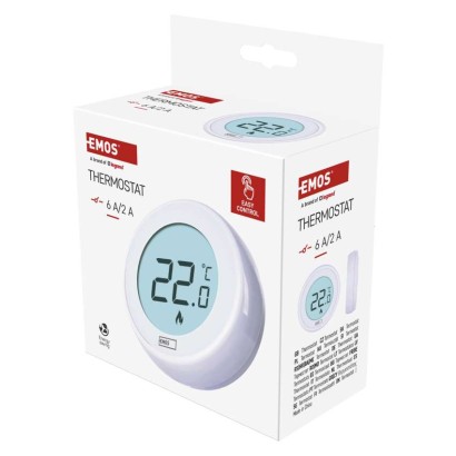 Raumthermostat P5608, manuell, verkabelt