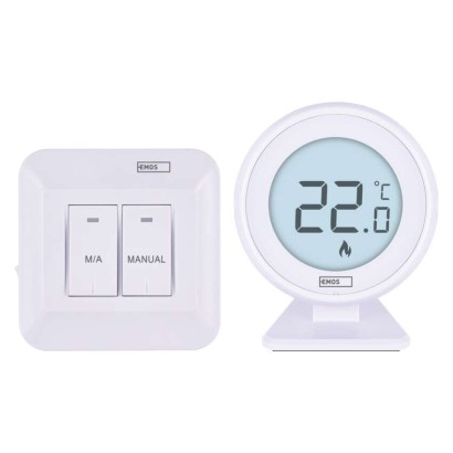 Raumthermostat P5618, manuell, kabellos
