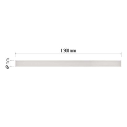 LED lineární svítidlo ORTO 38 W, neutrální bílá