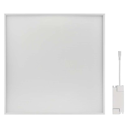 LED panel LUXXO 60 x 60 cm / 32 mm, 22 W, 3 800 lm, vgradni, nevtralno bela, UGR<19, IP21