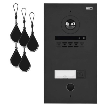 GoSmart Kameraeinheit für IP880B 2WIRE Monitor und IP-880A 2WIRE Türsprechset, 1 Tast.