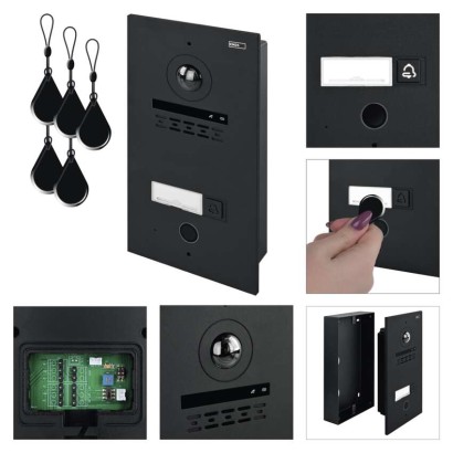 GoSmart Kameraeinheit für IP880B 2WIRE Monitor und IP-880A 2WIRE Türsprechset, 1 Tast.