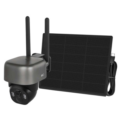 GoSmart Outdoor IP Kamera mit 4G LTE und Solarpanel IP-6100G HAWK, batteriebetrieben