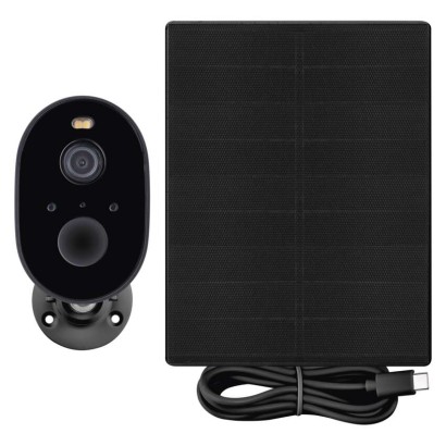 GoSmart Outdoor IP Kamera mit WiFi und Solarpanel IP-1150G SNAP, batteriebetrieben
