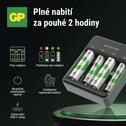Nabíječka baterií GP Speed M453