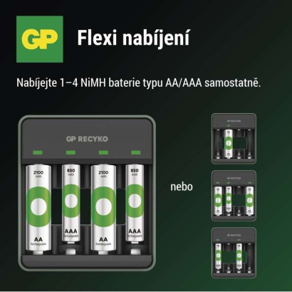 Nabíječka baterií GP Speed M453