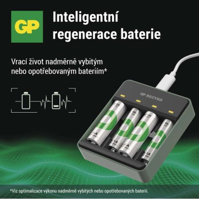 Nabíječka baterií GP Speed M453