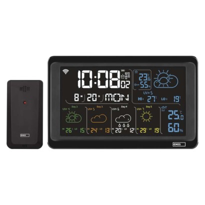 GoSmart E8610 bezvadu meteoroloģiskā stacija ar WiFi