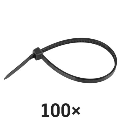 Kabelio rišiklis 150×3,5, juoda, 100 vnt