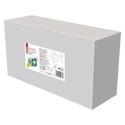 Avarinio šviestuvo difuzorius NESSI ZN1110, IP65