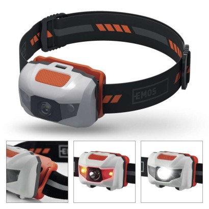 LED žibintas P3521, 85 lm, 65 m, 3x AAA