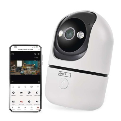GoSmart Siseruumides pöörlev kaamera IP-220G WiFi‑ga