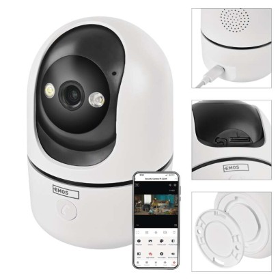 GoSmart Siseruumides pöörlev kaamera IP-220G WiFi‑ga