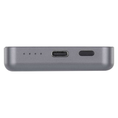 Powerbank EMOS WI 522, 5 000 mAh, 20 W+Wireless, grau