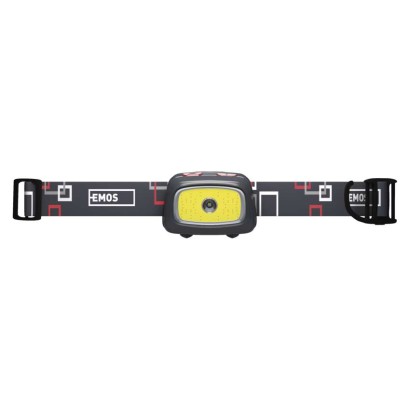 CREE LED + COB LED Stirnlampe P3531, 330 lm, 65 m, für 3x AAA